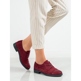 Best Shoes Chaussures avec des cristaux rouge 2