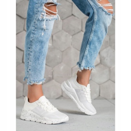 Kylie Chaussures de sport classiques blanche 2