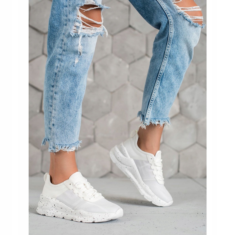 Kylie Chaussures de sport classiques blanc 2