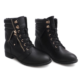 Bottes Or Fermeture 8891 Noir le noir 3