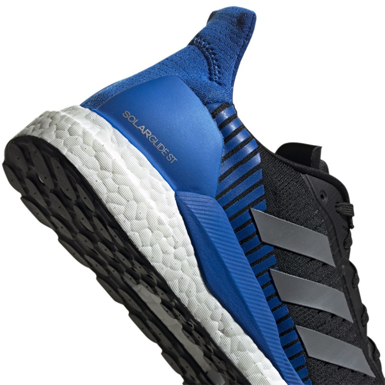 Chaussures Adidas Solar Glide St 19 M F34098 le noir bleu multicolore 1