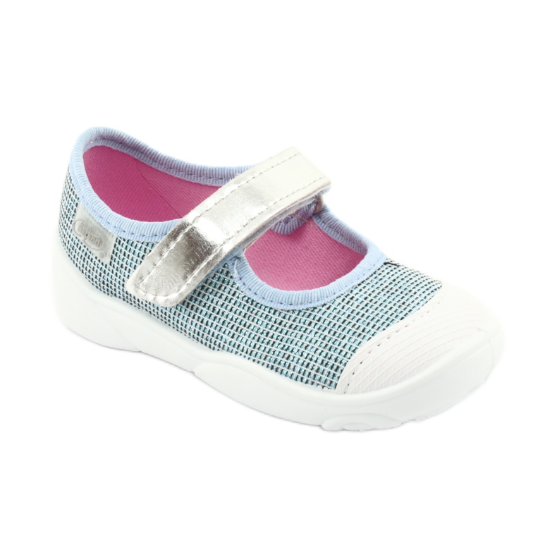 Chaussures enfant Befado 209P030 bleu gris 1