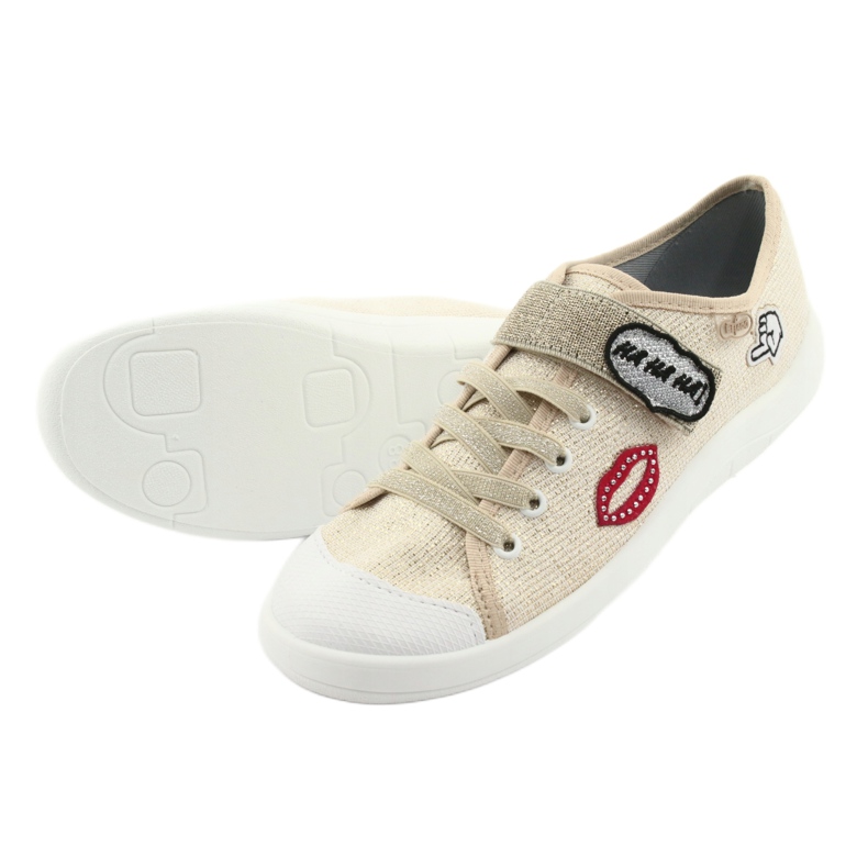 Chaussures pour enfants Befado 251Q098 d'or 5 Chaussures pour enfants Befado 251Q098 d'or 5
