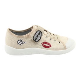 Chaussures pour enfants Befado 251Q098 d'or 1 Chaussures pour enfants Befado 251Q098 d'or 1