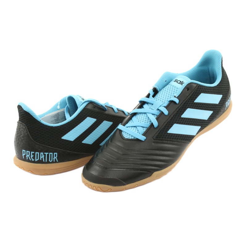 Chaussures indoor adidas Predator 19.4 In Sala M F35631 le noir 3