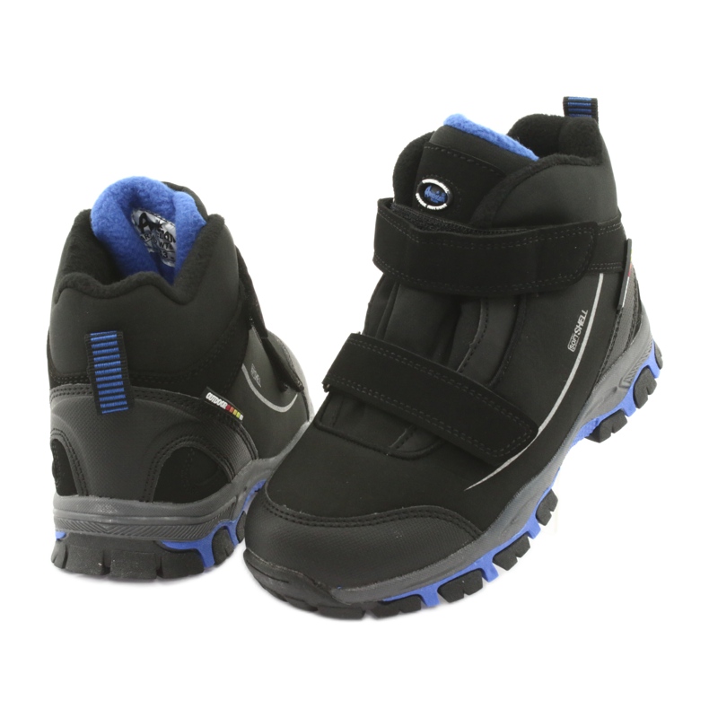 American Club Boots softshell avec membrane américaine WT64 noir bleu 3