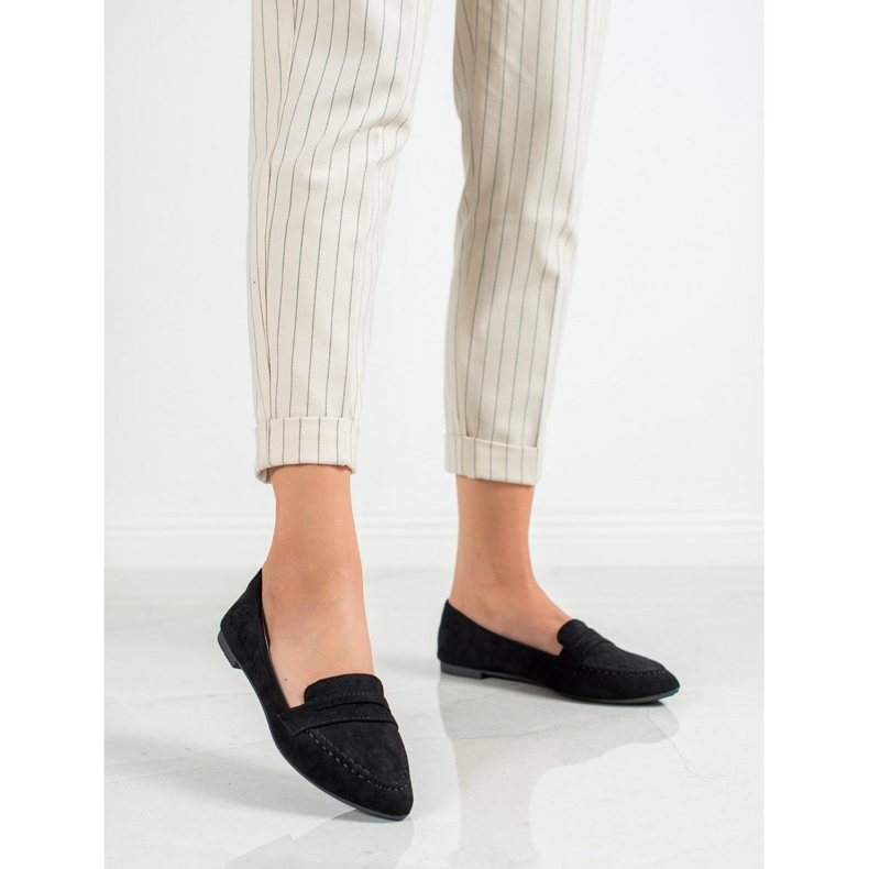 Nio Nio Ballerine En Spitz noir 1