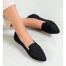 Nio Nio Ballerine En Spitz noir 2