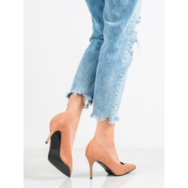 Diamantique talons hauts beiges 2