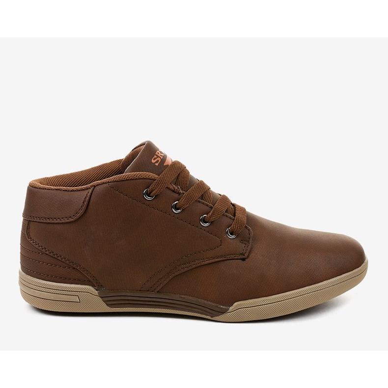 Baskets homme marron 15M787 brun 2