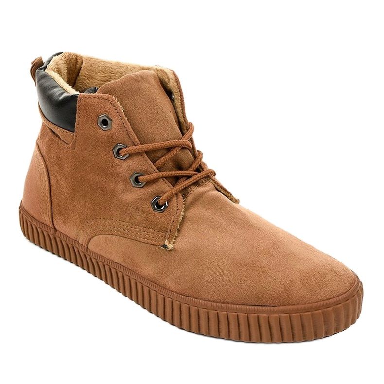 Baskets homme isolées marron AN06 brun 1 Baskets homme isolées marron AN06 brun 1