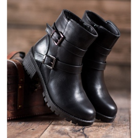 Abloom Ouvriers du cuir écologique le noir 2