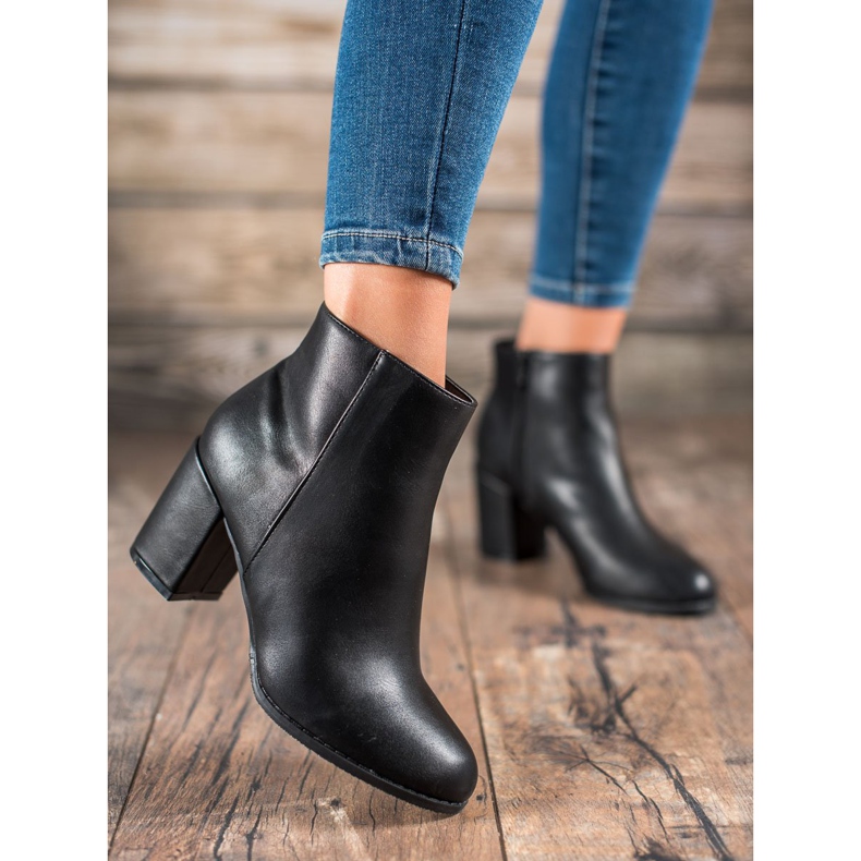 SHELOVET Bottes classiques sur un poteau noir 2