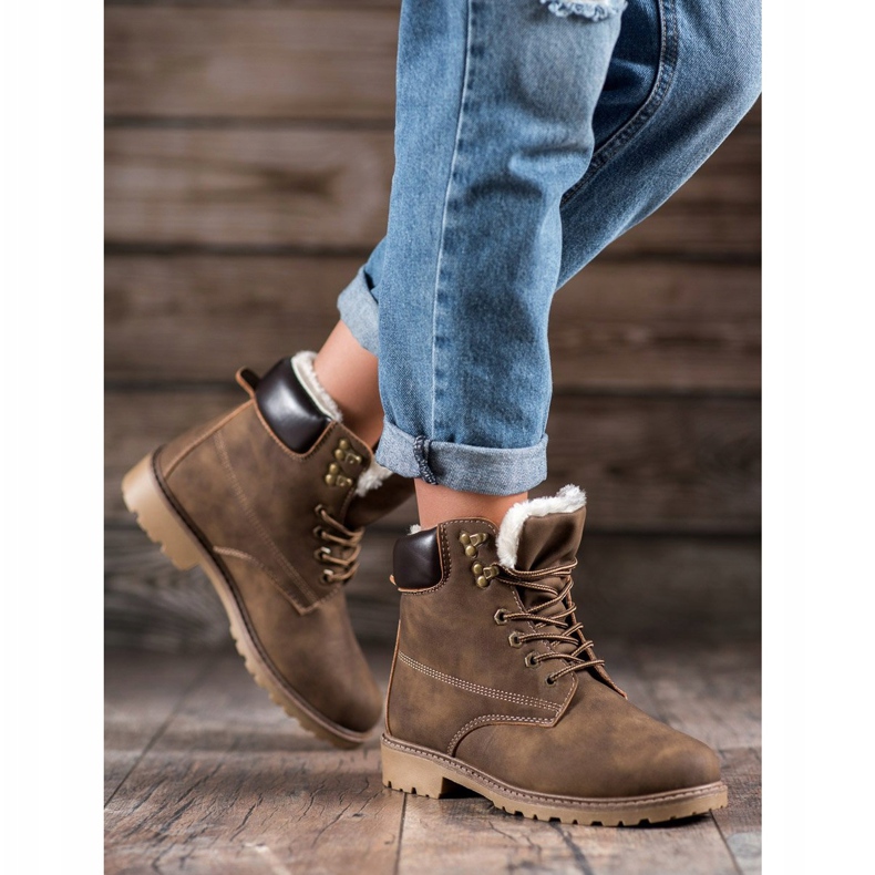 Super Me Les trappeurs chaleureux brun 1 Super Me Les trappeurs chaleureux brun 1