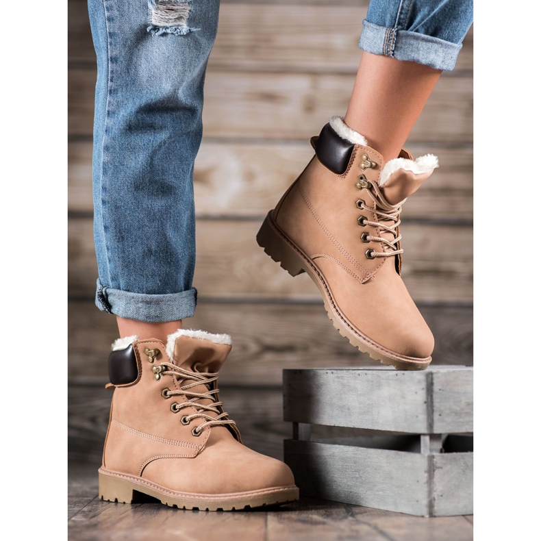 Super Me Les trappeurs chaleureux brun 1