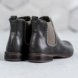 SDS Chelsea boots à jets gris 1 SDS Chelsea boots à jets gris 1