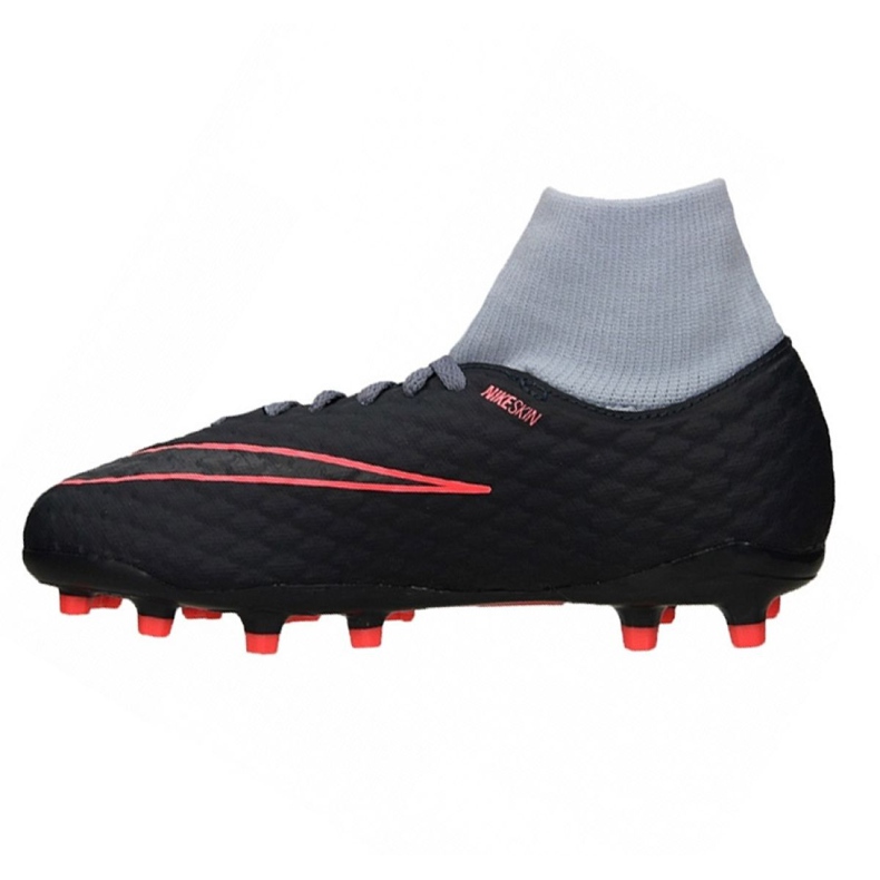 Nike Hypervenom Phelon 3 Df Fg Jr 917772-400 multicolore bleu 1