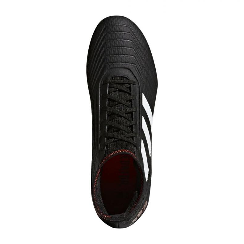 Chaussures de football Adidas Predator 18.3 Fg M CP9301 noir noir 1
