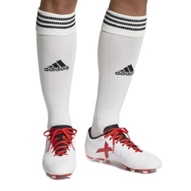Adidas X 17.4 FxG M CP9196 chaussures de football multicolore blanche 1