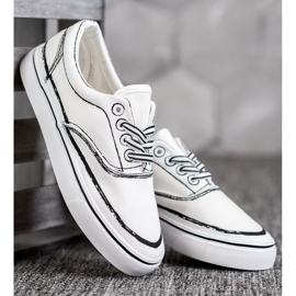 Bestelle Baskets à la mode blanc 2