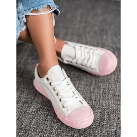 EXQUILY Baskets colorées blanche 1 EXQUILY Baskets colorées blanche 1