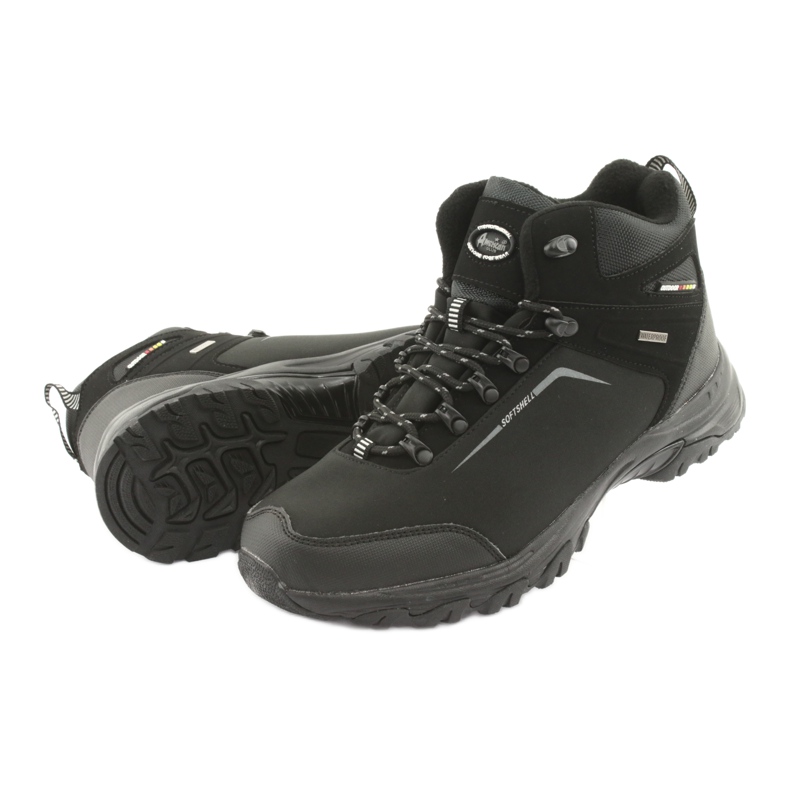 American Club Bottes d'hiver de trekking américaines à membrane noir 4
