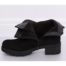 Bottines femme noires Z144 Noir 2