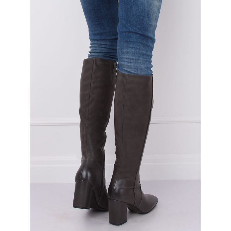 Gris Talons hauts classic grey 5319 Grey 2