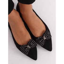 Ballerines femme noires 1685 Noir le noir 2