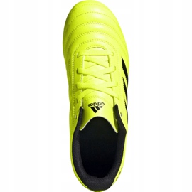 Chaussures de football Adidas Copa 19.4 Fg Jr F35461 jaune jaune 1