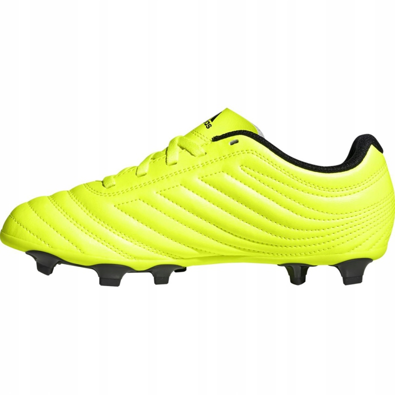 Chaussures de football Adidas Copa 19.4 Fg Jr F35461 jaune jaune 2