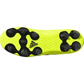 Chaussures de football Adidas Copa 19.4 Fg Jr F35461 jaune jaune 6