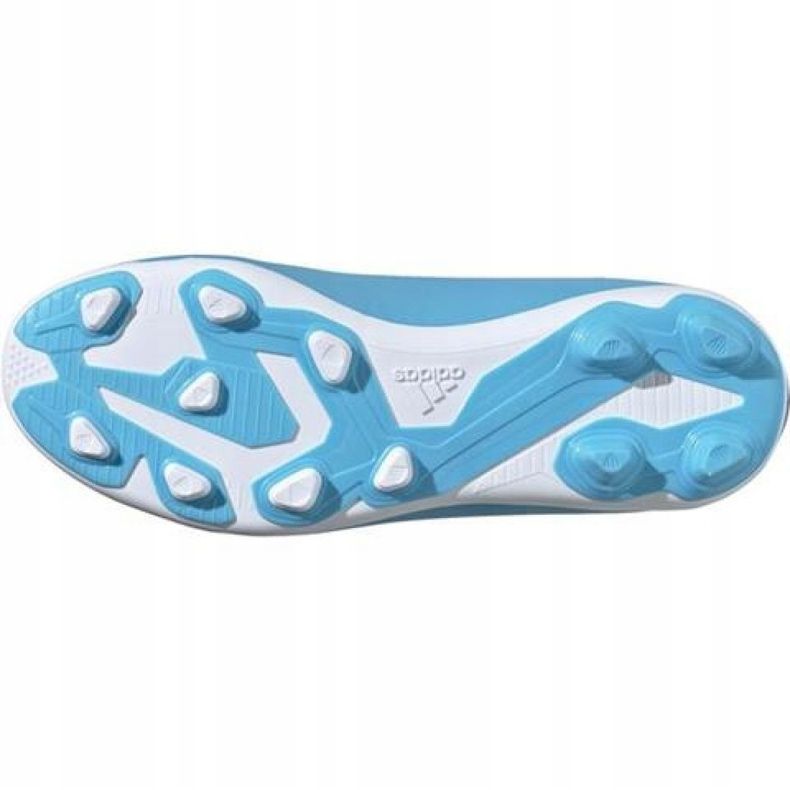 Chaussures de foot Adidas X 19.4 FxG Jr F35361 bleu bleu 1 Chaussures de foot Adidas X 19.4 FxG Jr F35361 bleu bleu 1