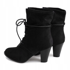Bottes À Talon KA732 Noir le noir 1