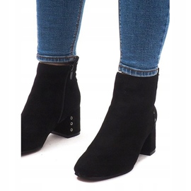 Bottes Chaudes Sur Un Poteau M217 Noir 1