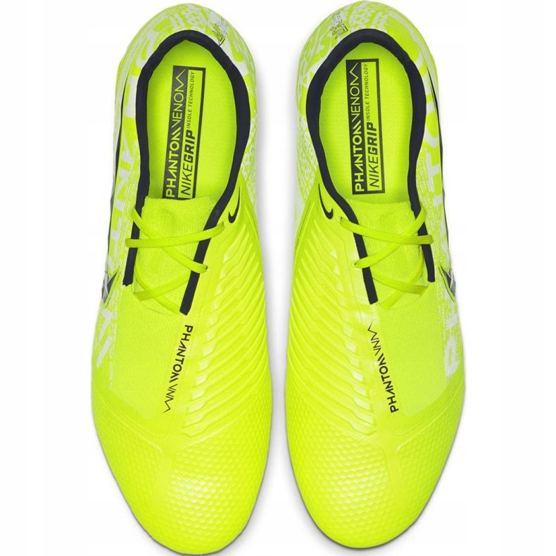 Chaussures de football Nike Phantom Venom Elite Fg M AO7540-717 multicolore jaune 1