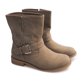Bottes Saszki Czacha 8991 Kaki multicolore vert 1