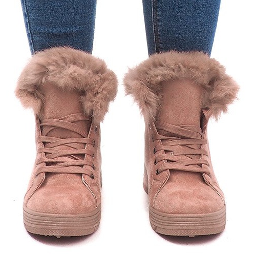 Baskets Chaudes AB-14 Rose 2