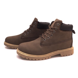 Bottes chaudes ZY1609-1 Marron brun 4