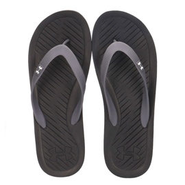 Under Armour AtlanticDune M 1252506-004 chaussons le noir gris 1