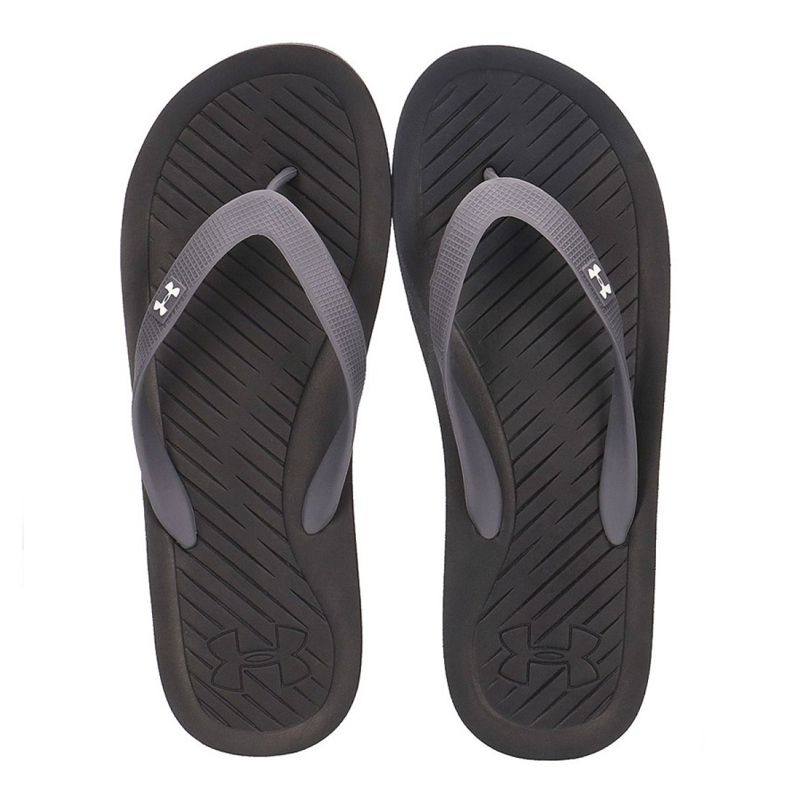 Under Armour AtlanticDune M 1252506-004 chaussons noir gris 1