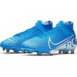 Chaussures de football Nike Mercurial Superfly 7 Elite Fg M AQ4174-414 bleu bleu 2 Chaussures de football Nike Mercurial Superfly 7 Elite Fg M AQ4174-414 bleu bleu 2