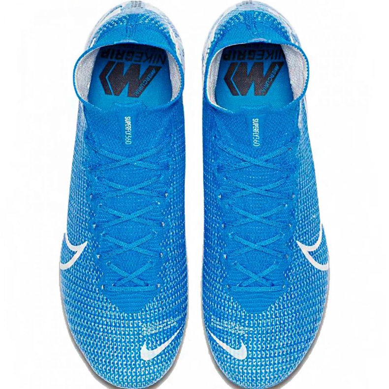 Chaussures de football Nike Mercurial Superfly 7 Elite SG-Pro Ac M AT7894-414 bleu bleu 1