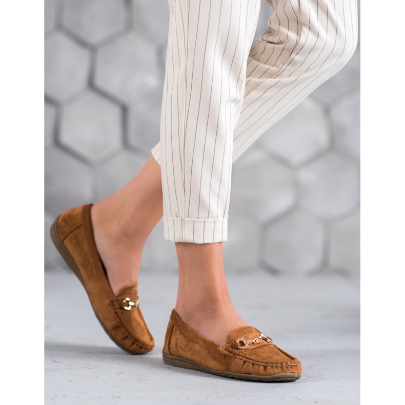 Sixth Sense Mocassins Avec Ornement brun 2 Sixth Sense Mocassins Avec Ornement brun 2