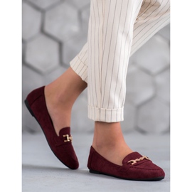 Abloom Seigneurs en daim avec ornement rouge 3
