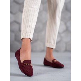 Abloom Seigneurs en daim avec ornement rouge 4