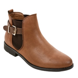 Bottes élastiques marron 15A7322 brun 1