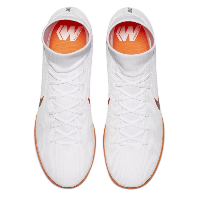 Chaussures de football Nike Mercurial SuperflyX 6 Academy Tf M AH7370-107 blanche blanche 2