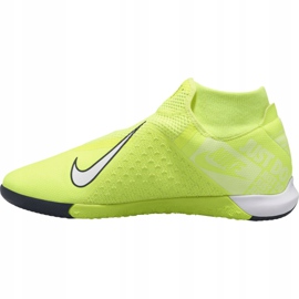 Chaussures d'intérieur Nike Phantom Vsn Academy Df Ic M AO3267-717 jaune jaune 1