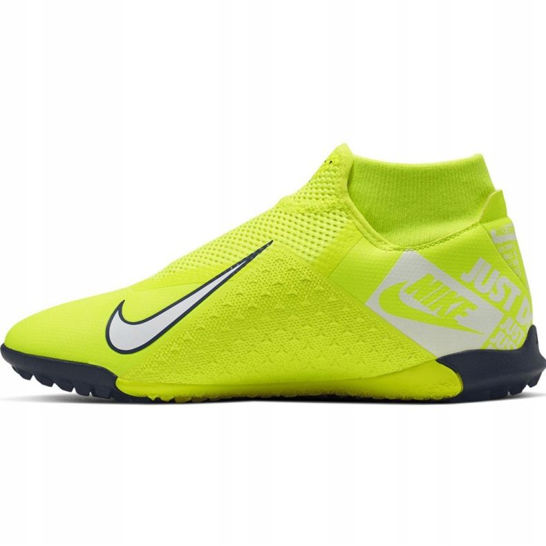 Nike Phantom Vsn Academy Df Tf M AO3269-717 chaussures de football jaune jaune 2